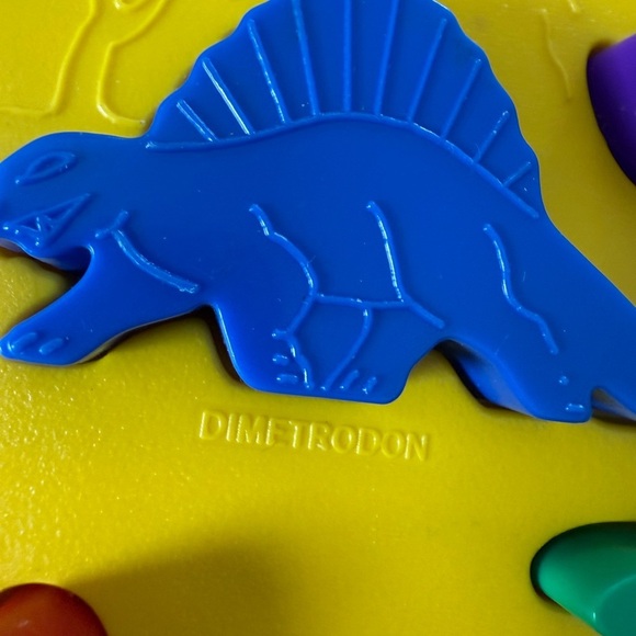 Discovery Toys PLACE & TRACE Stencil Puzzle Set 1990 Complete 3 Trays 18 Objects - Picture 8 of 12